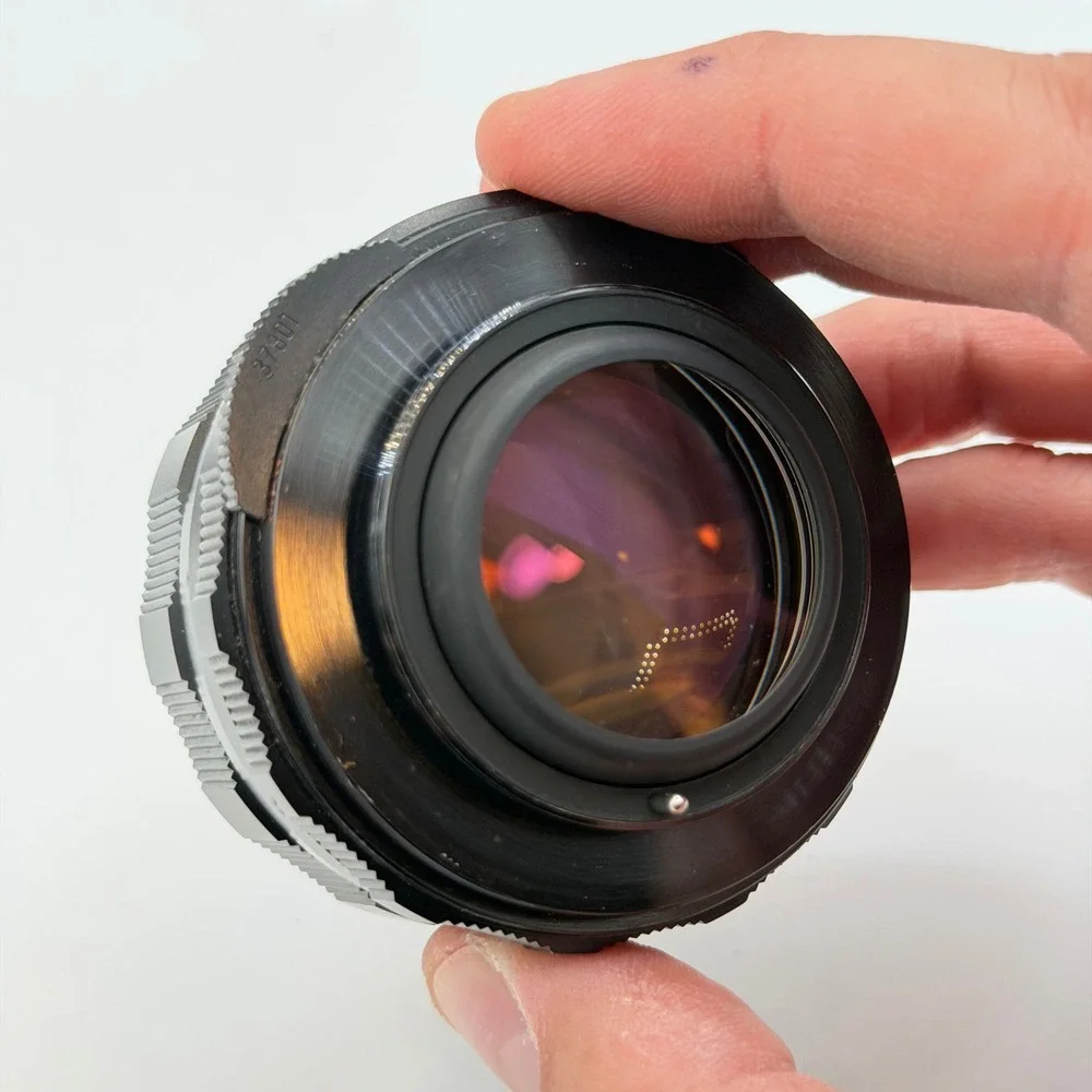 Asahi Pentax Super-Takumar 50mm f1.4 M42 Screw Mount Vintage Lens W/ Caps
